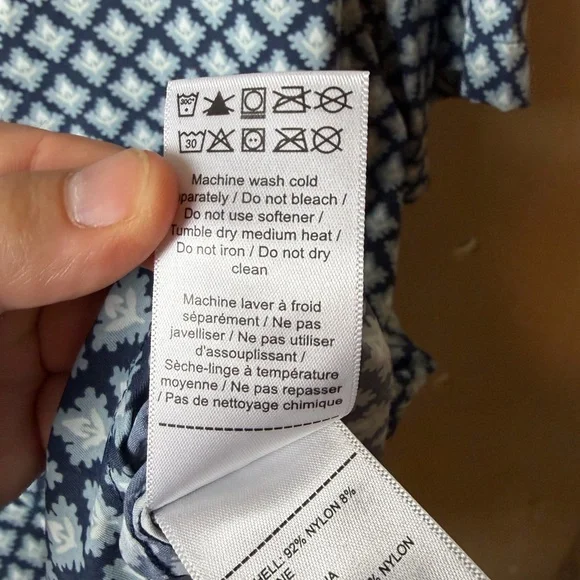 Set of 3 Men’s Patterned UNTUCKit Casual Button Down Short Sleeve Tops XL - Picture 7 of 14